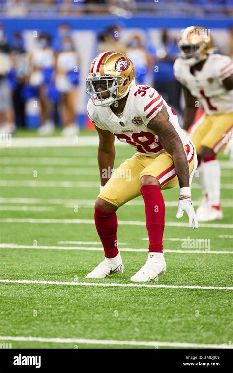 San Francisco 49ers cornerback Deommodore Lenoir (38) in action against ...