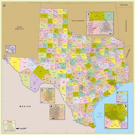 Central Texas Zip Code Map - United States Map