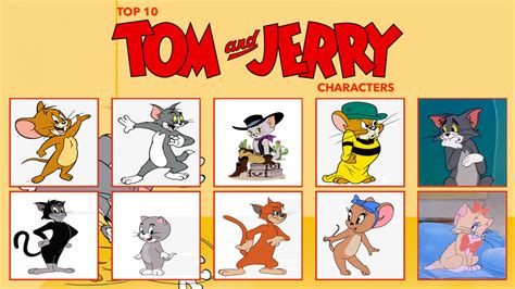 My Top 10 Tom and Jerry Characters by jacobyel on DeviantArt