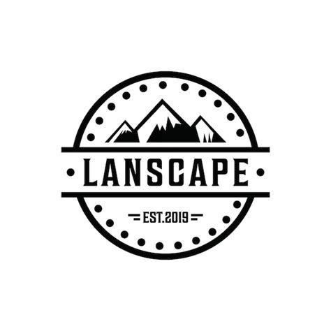 Premium Vector | Minimalist mountain logo