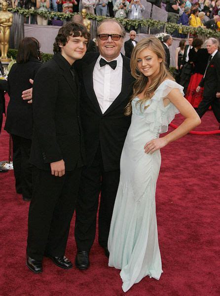 Jack Nicholson and his Children at 78th Academy Awards | Jack nicholson, Celebrity design ...