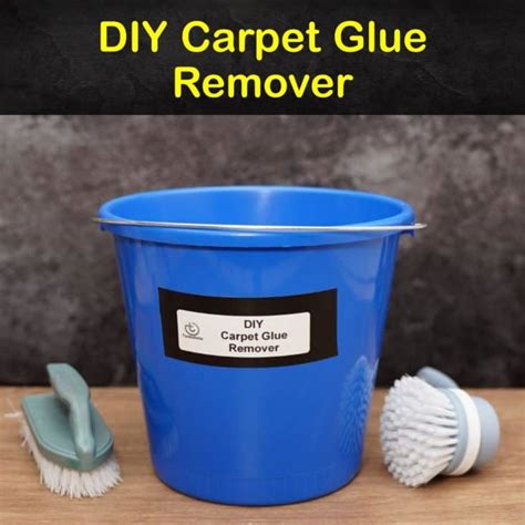 7 Homemade Carpet Glue Remover Recipes