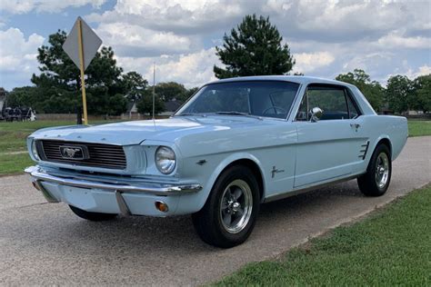 For Sale: 1966 Ford Mustang Coupe (Arcadian Blue, 289ci V8, 3-speed ...