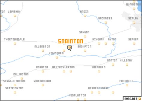 Snainton (United Kingdom) map - nona.net