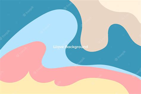 Premium Vector | Soft color gradient wave background wallpaper vector ...