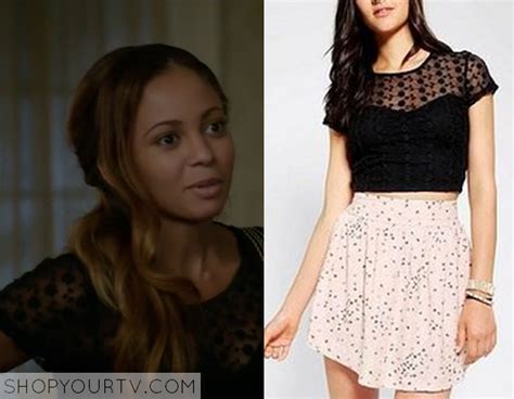 Finding Carter: Season 1 Episode 3 Bird’s Black Lace Top – Shop Your TV