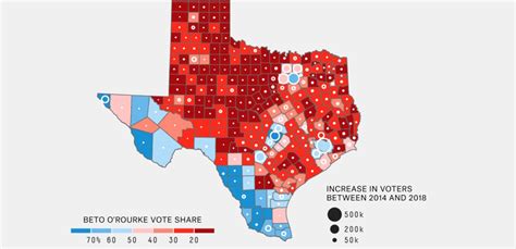 Texas Voting Map 2018