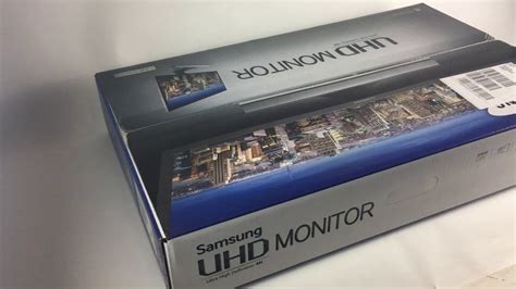 Samsung U28E590D Test / Unboxing - YouTube