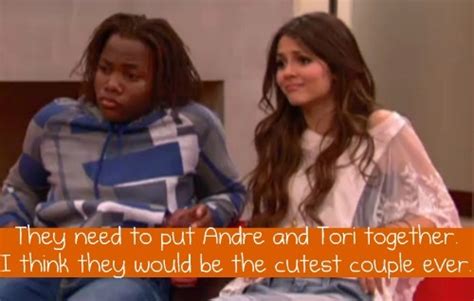 ROMANCE BETWEEN ANDRE AND TORI?!!?! - Victorious Answers - Fanpop