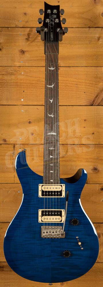 PRS SE Custom 24 - Blue Matteo - Peach Guitars