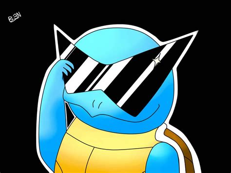 Sunglasses Squirtle by Jenkem-productions on DeviantArt