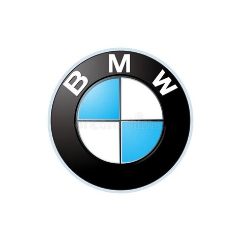 Bmw Logo Editorial Illustrative on White Background Editorial Photo ...