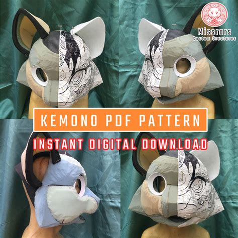 PDF PATTERN Small Cat DEX Kemono 'k-fusion' Fursuit | Etsy