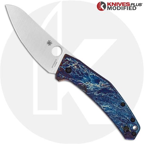 MODIFIED Spyderco SpydieChef C211TIP Knife - MAYHEM FINISH