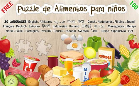 Puzzle de Alimentos para niños for Android - APK Download