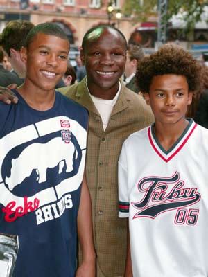 SHOCK! Chris Eubank's teenage sons secretly adopted - CelebsNow