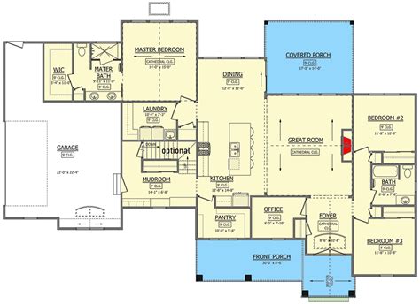 The Newport floorplan - Remington Homes