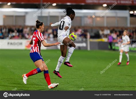 Madrid Spain March 2023 Women's Soccer Match Real Madrid Atletico – Stock Editorial Photo ...