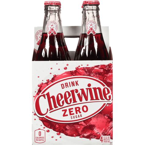 Cheerwine Soda, Zero Sugar (12 fl oz) Delivery or Pickup Near Me ...