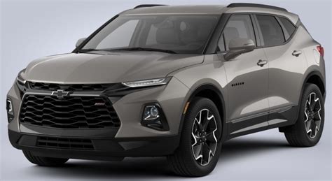 2021 Chevy Blazer Gets New Pewter Metallic Color: First Look