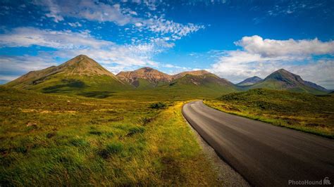 Image of Cuillin Mountains - A863 View | 1021026