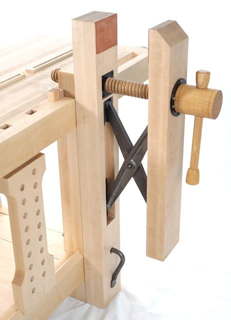 Lawren: Woodworking Bench Vise Installation Wooden Plans for sales