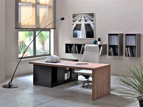 Wooden desk for manager office, Furniture for manager office | IDFdesign