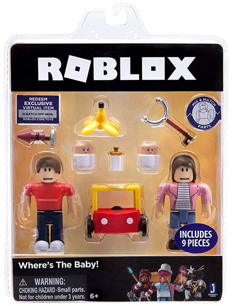 Roblox Wheres the Baby 3 Action Figure 2-Pack Jazwares - ToyWiz