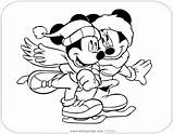 Mickey Winter Coloring Pages sketch template