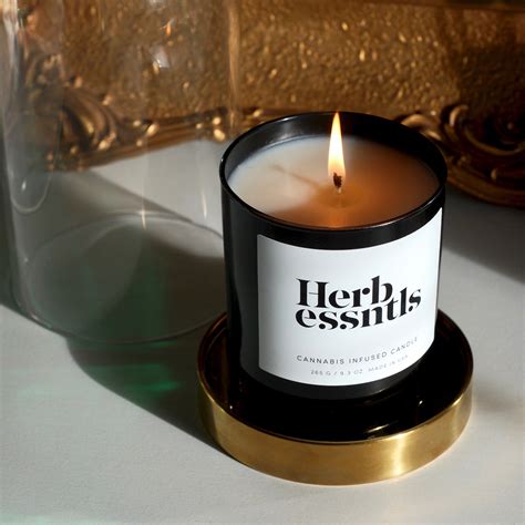 Herb Essentials - Cannabis Infused Scented Candle