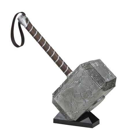 Buy Marvel Legends Mighty Thor Mjolnir Premium Electronic Hammer with ...