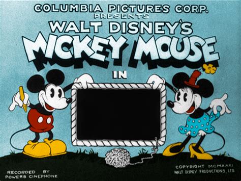 Mickey Mouse Title Card (1930-1932, COLORIZED) by NickyTeam2 on DeviantArt