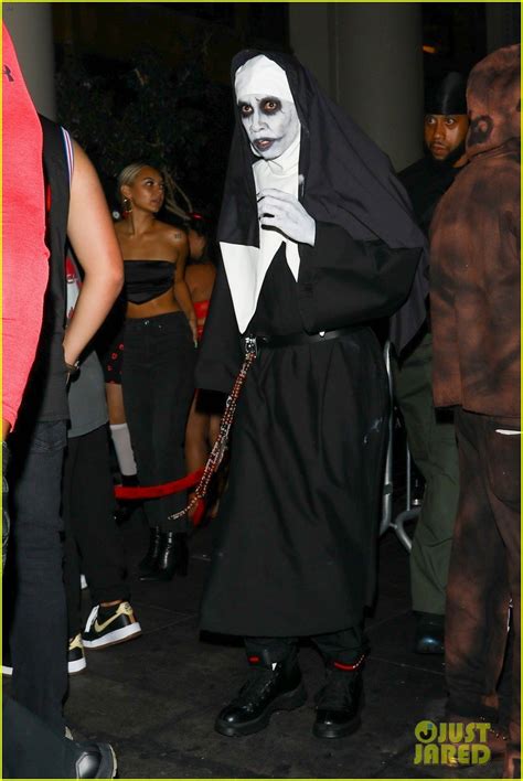 Tyga Sports an Evil Nun Costume for Halloween: Photo 4652624 | Pictures | Just Jared