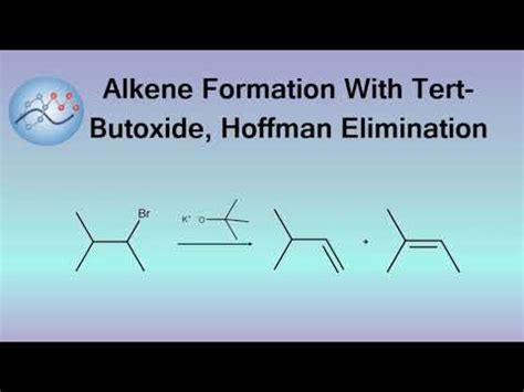 Alkene Formation With Tert-Butoxide, Hoffmann Elimination Mechanism ...