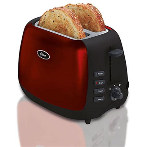 Oster 2-slice Metallic Red Toaster (6595-0021) | Toasters & Toaster Ovens | For The Home - Shop ...