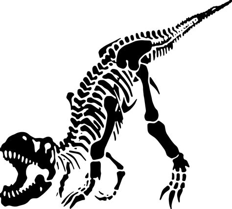 dinosaur skeleton Svg, T-rex Svg, Dinosaur Svg, Trex Svg, T-rex Cut Files, T-rex Files for ...