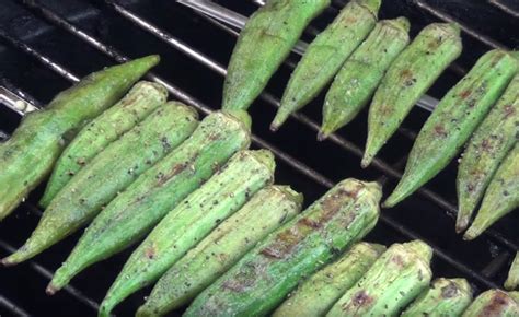 Grilled Okra Recipe - Flaming Rooster BBQ