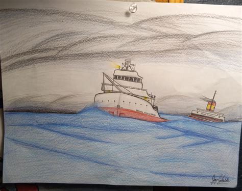 SS Edmund Fitzgerald by BusyArts on DeviantArt