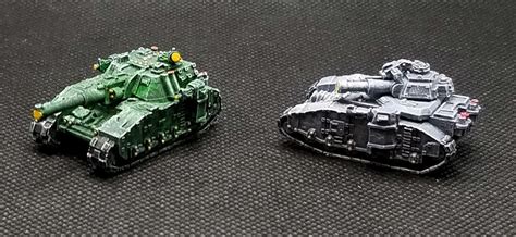 A bevy of old BattleTech vehicles in the lightbox – Yore