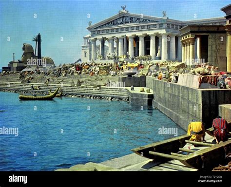 Cleopatra movie scene 1963 Banque de photographies et d’images à haute résolution - Alamy