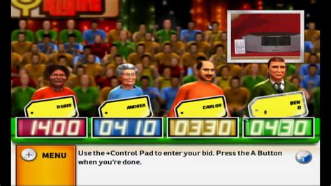 The Price Is Right Wii Game 17 - YouTube