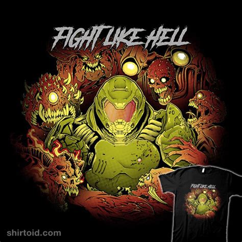 Fight Like Hell - Shirtoid