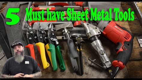 5 Must have Sheet Metal Tools - YouTube