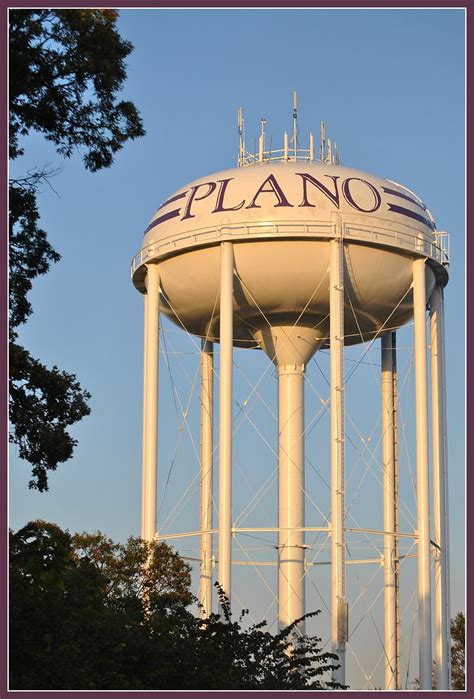 Plano Illinois watertower from California Zephyr | Plano is … | Flickr