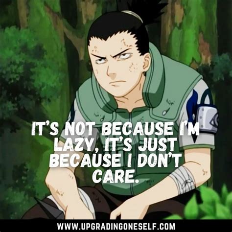 Shikamaru Nara quotes (2) - Upgrading Oneself