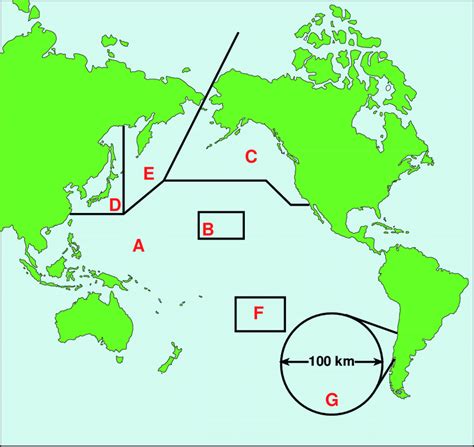 The Pacific-wide tsunami warning system (A) warns populations in about ...