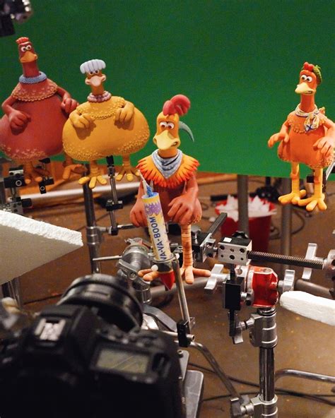 Behind the scenes for ‘CHICKEN RUN 2’. : r/Moviesinthemaking