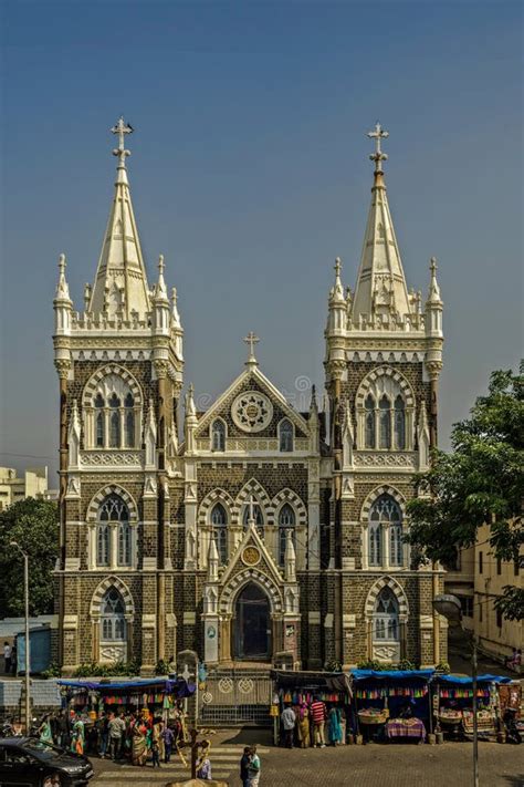 Mount Mary Church ; Bandra Mumbai Maharashtra Ia Editorial Stock Image ...