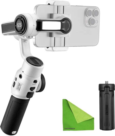 Zhiyun Smooth 5S 3-Axis Focus Pull & Zoom Capability Stabilizzatore cardanico palmare per ...