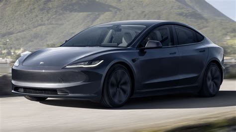 Tesla's refreshed Model 3 is now available in the U.S. | Mashable